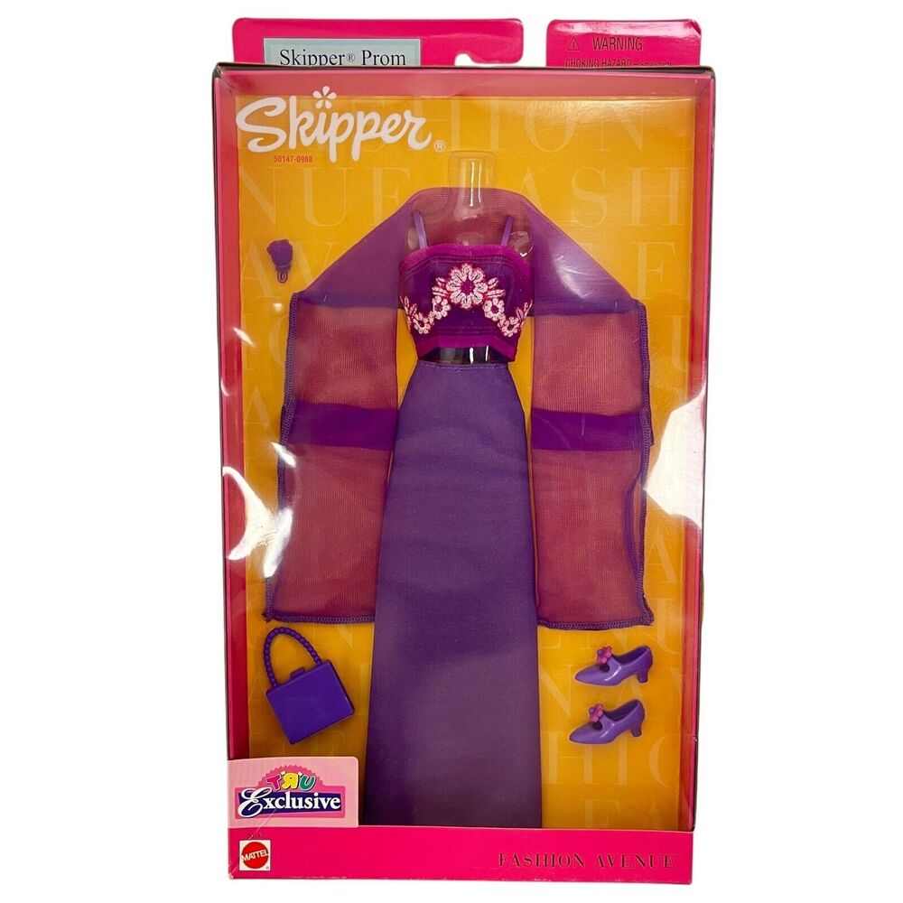 Vintage 2001 Skipper Prom Style Fashion Avenue Toys R Us Exclusive‎ Rare #50147